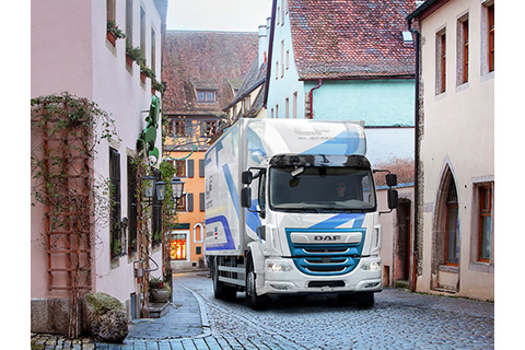 DAF LF Electric для городских перевозок с нулевым уровнем выбросов.