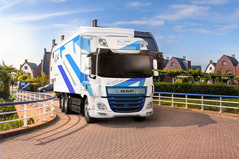 DAF представляет CF Electric с увеличенным запасом хода