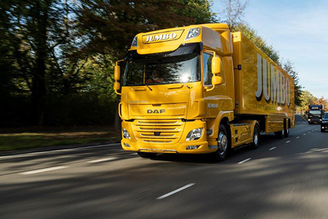 Крупномасштабное тестирование начинается: Jumbo принимает поставку первого DAF CF Electric